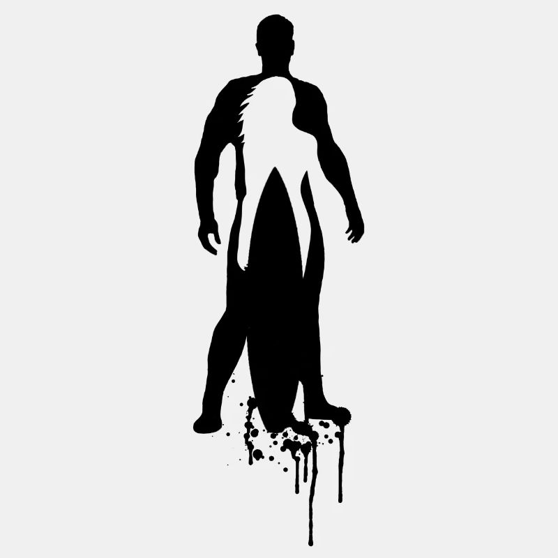 Silhouettes du surf