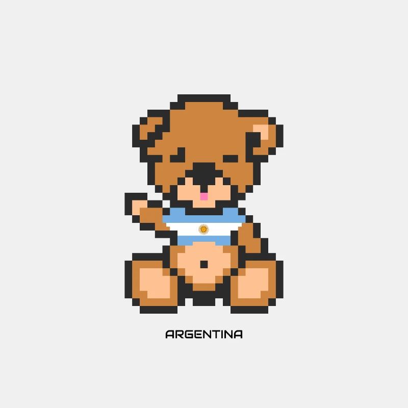 Pixel MiniBär Argentinien