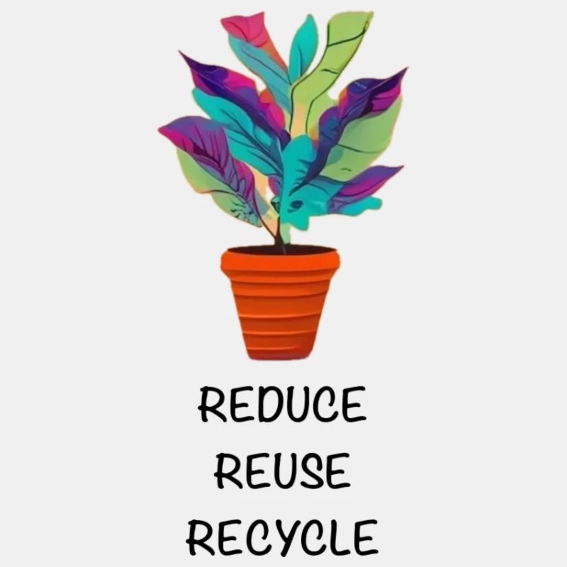 Reduce Reuse Recycle Save the climate