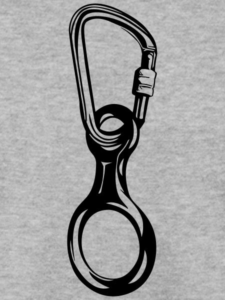 Abseilachter mit HMS-Karabiner