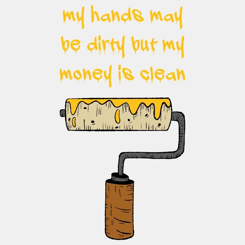 Maler Handwerker Beruf Spruch Geschenk