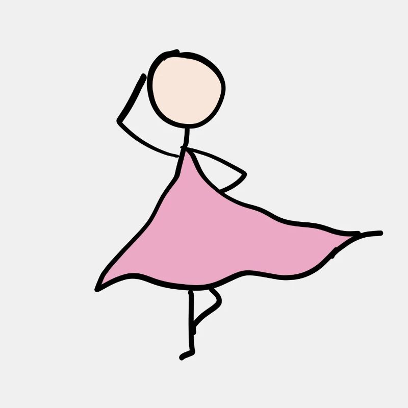 tänzerin kleid