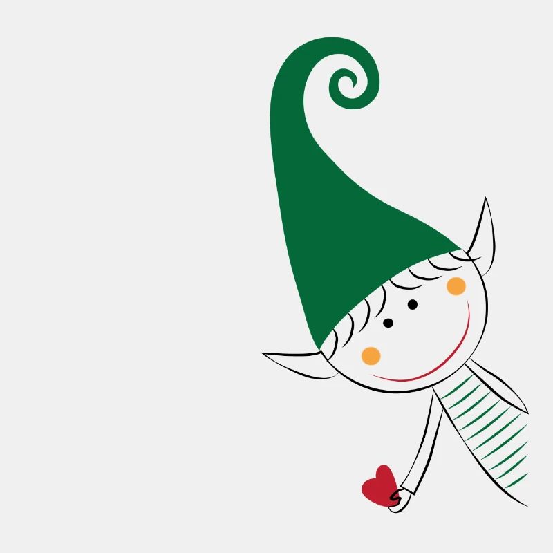 Elf Weihnachtself Heinzelmännchen Geschenk