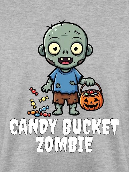 CANDY BUCKET ZOMBIE - ZOMBIE HALLOWEEN