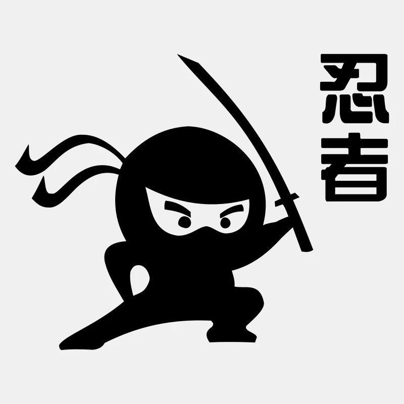 Dessin animé japonais ninja samurai