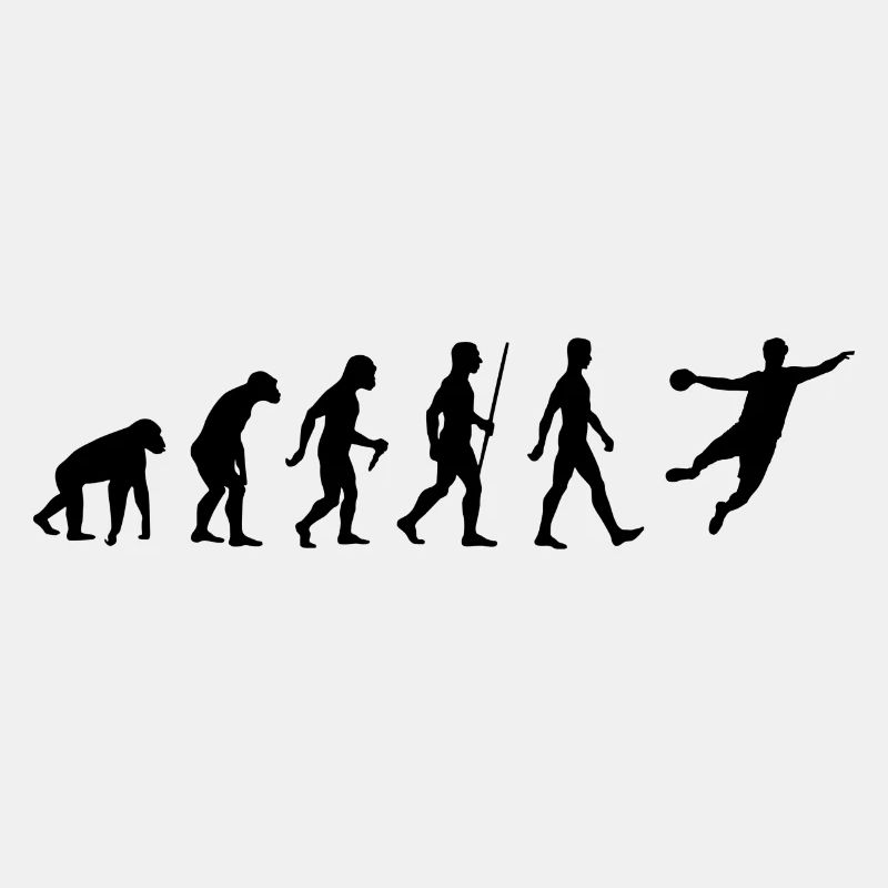 Handballer Evolution Handballspieler Handball