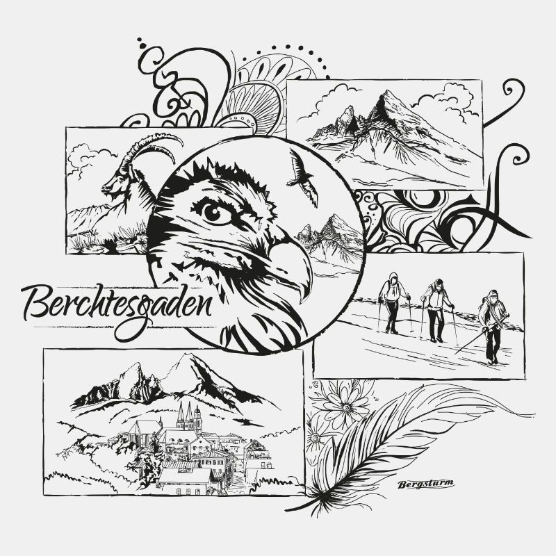 Berchtesgaden Watzmann Bartgeier