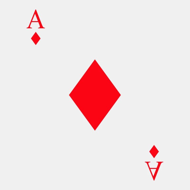 Kartenspiel Karo Ass