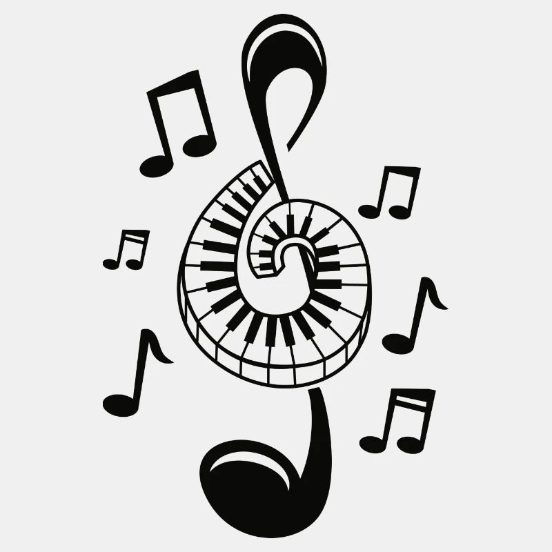 Noten Klavier Musik Cool