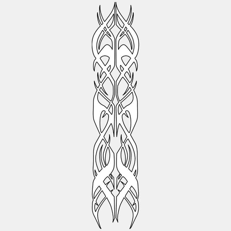 Tribal 6 Weiß
