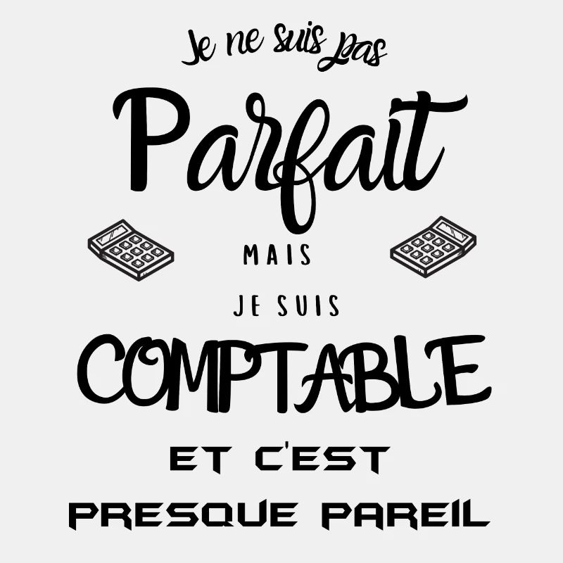 T-shirt pas parfait mais comptable cadeau