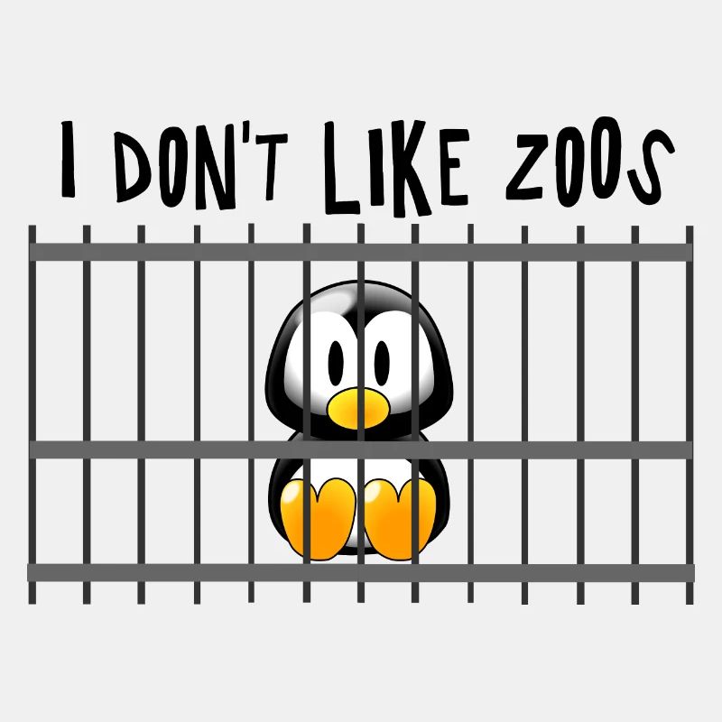 Je n’aime pas les zoos bébé pingouin - Penguin fun4m3