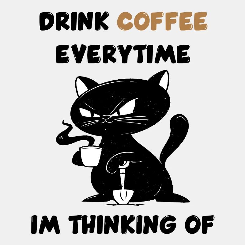 Drink coffee every time I think about it.