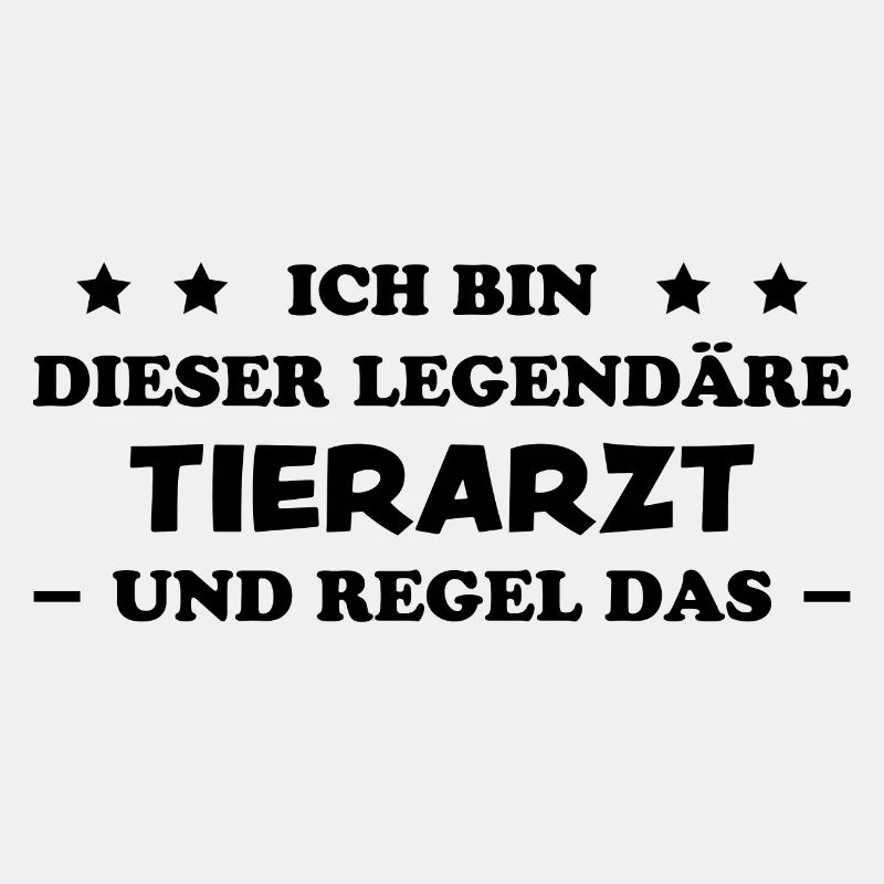 Tierarzt Lustige Spruch Beruf Tierarzt Geschenk