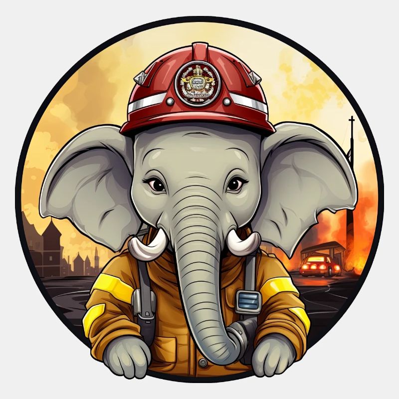 Brigade de pompiers d’éléphants