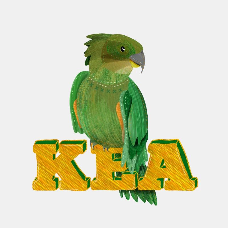 Kea-Berg-Papagei