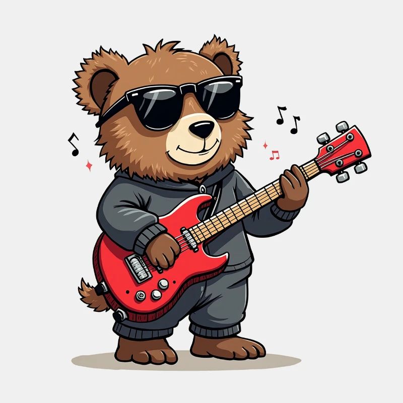 Rock‘n‘Bear: Bear Musician