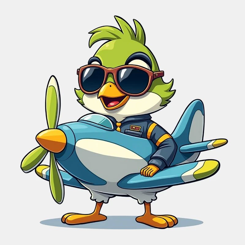 Sky Squawk: Bird Pilot