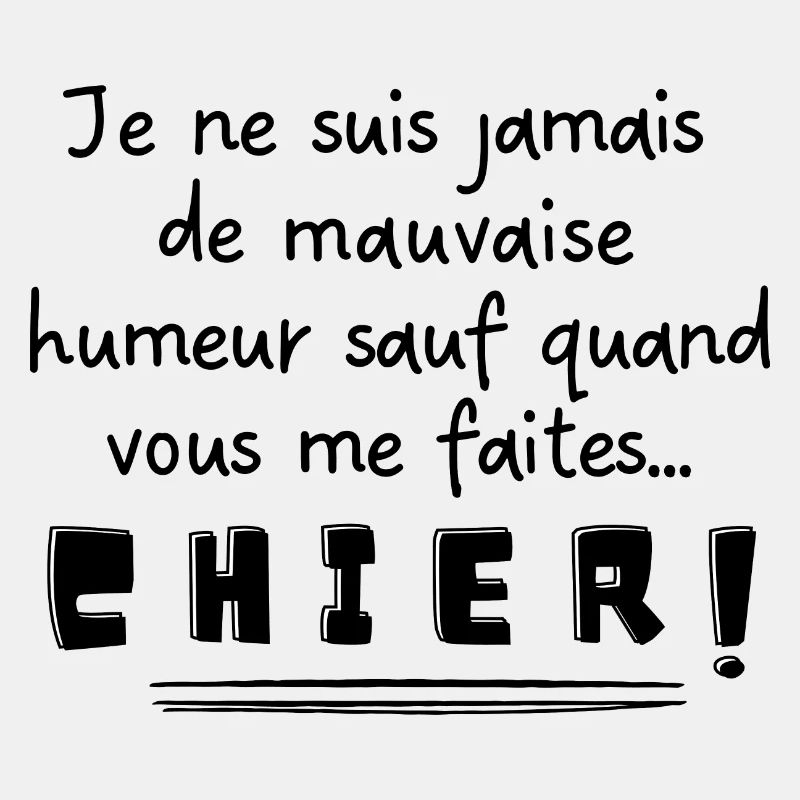 Vous me faites chier | Idée cadeau