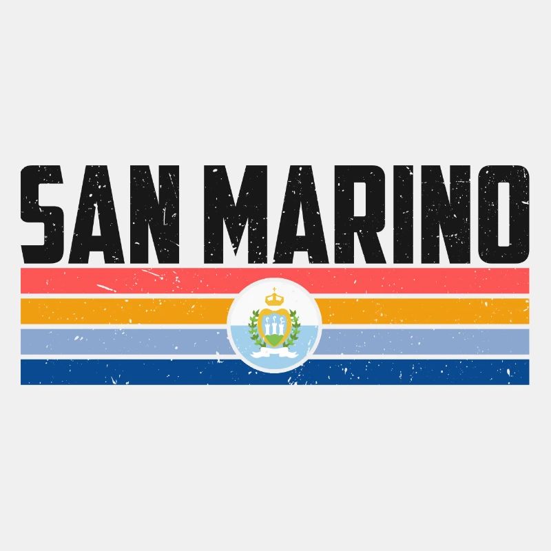 Graphique du drapeau de Saint-Marin