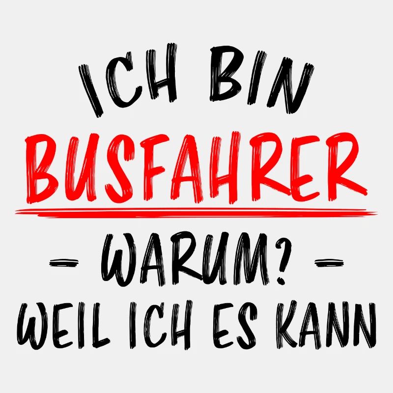 Busfahrer Beruf Lustiger Spruch Linienbus Geschenk