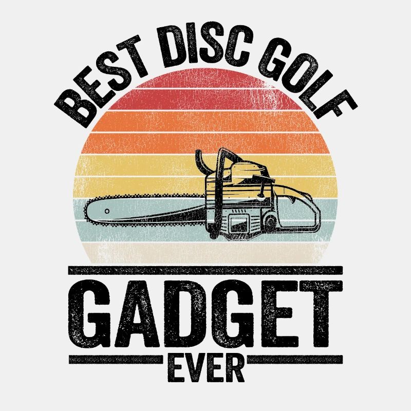 Disc Golf Gadget Vintage Disc Golfer sort