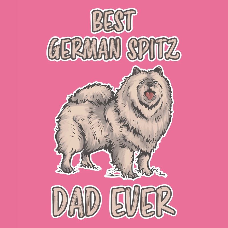 Deutsche Spitze Spruch Papa Hunde Vater Geschenk