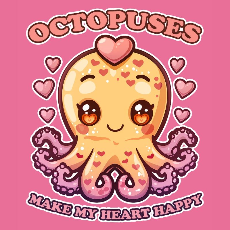 Funny Octopus Cephalopod Squid Gift