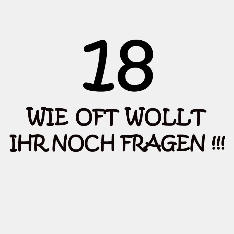 18. Geburtstag Geschenk