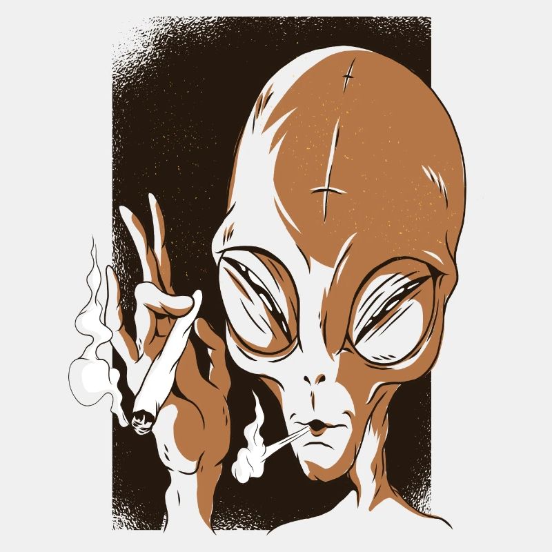 COOL ALIEN RAUCHEN