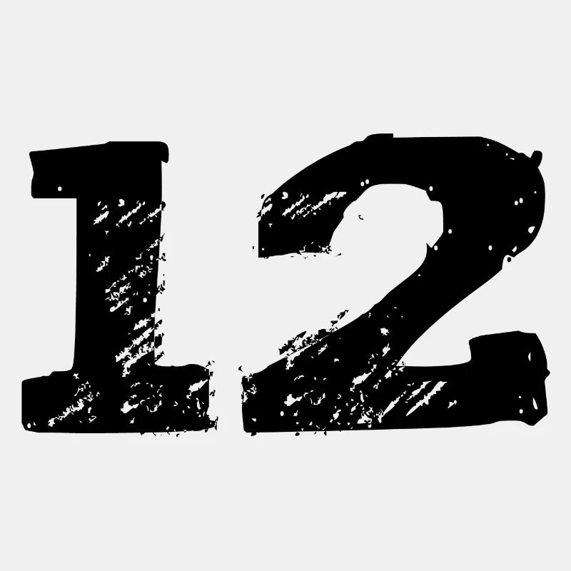 12 Number jersey