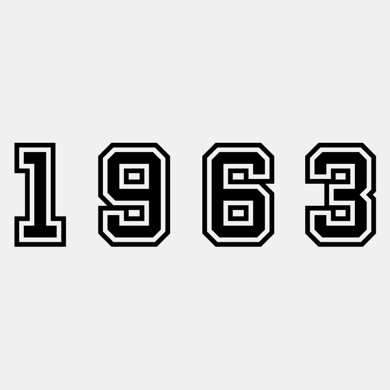 1963 Jahr Zahl