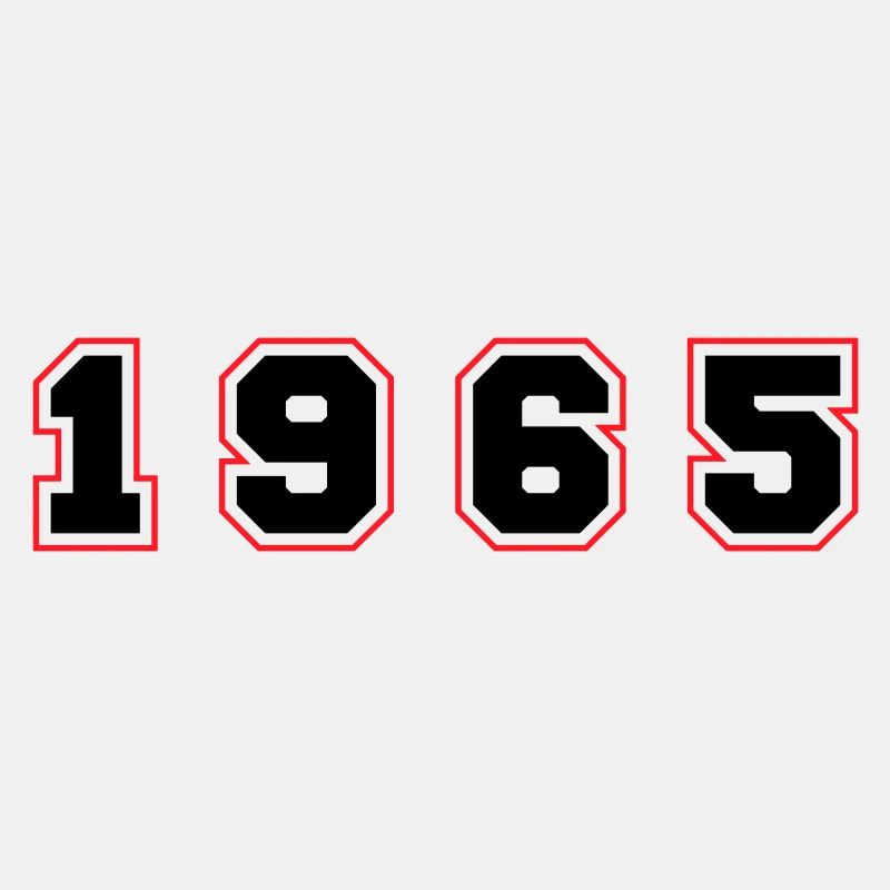 1965 Jahr Zahl