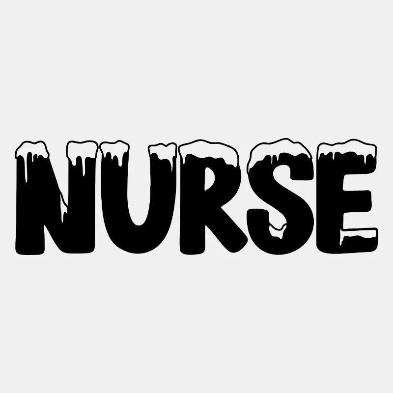 Text Eis Weihnachten Kostüm Krankenschwester