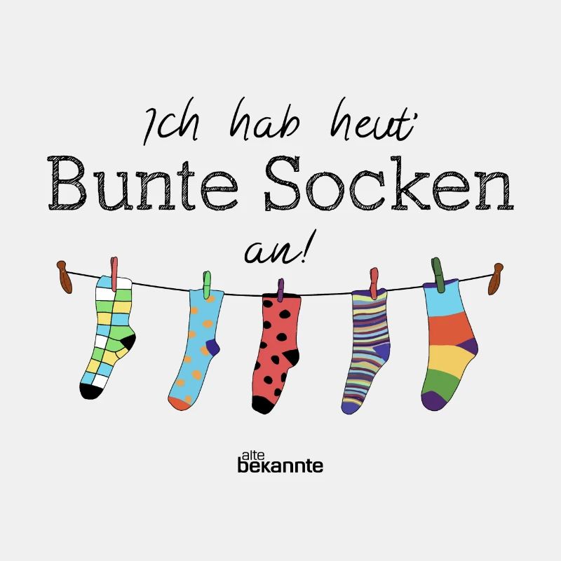 Alte Bekannte - Bunte Socken