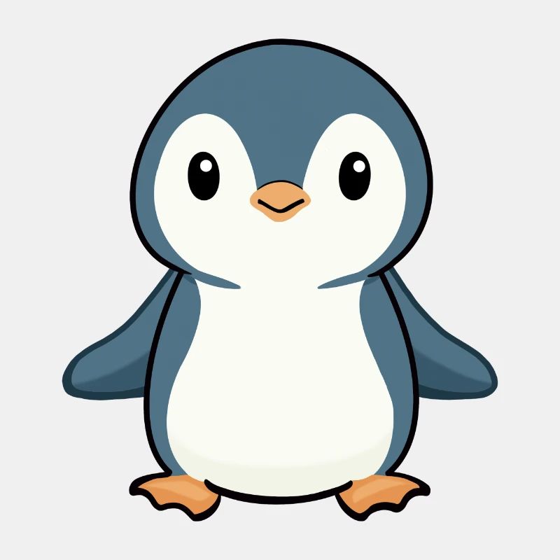 PINGOUIN OISEAU ANTARCTIQUE PÔLE SUD BÉBÉ GLACE DANDINEMENT