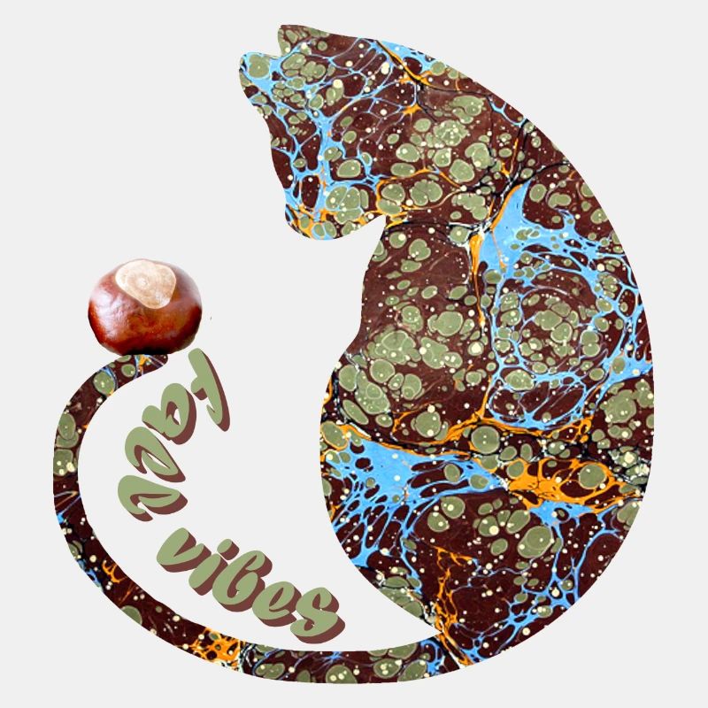 Chat avec châtaignier E 85