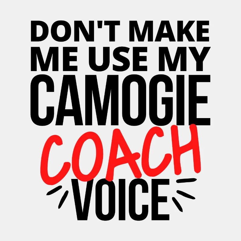 Ne me faites pas utiliser ma voix de coach camogie.