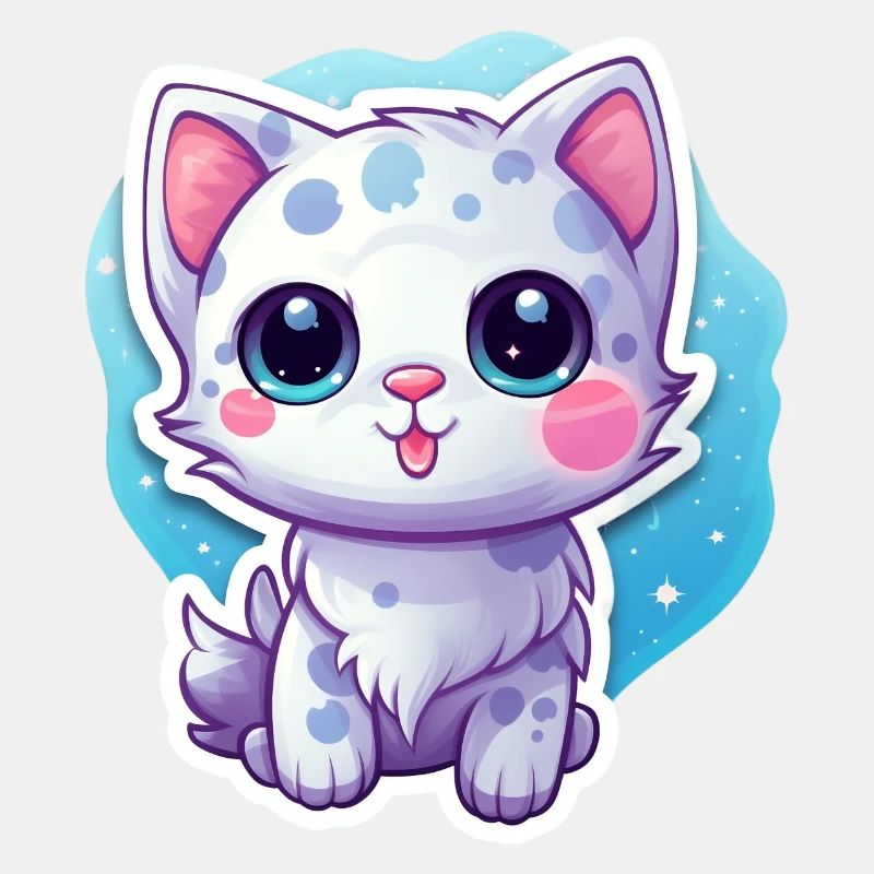 "Space Kitty: Floatastic & Adorable!"