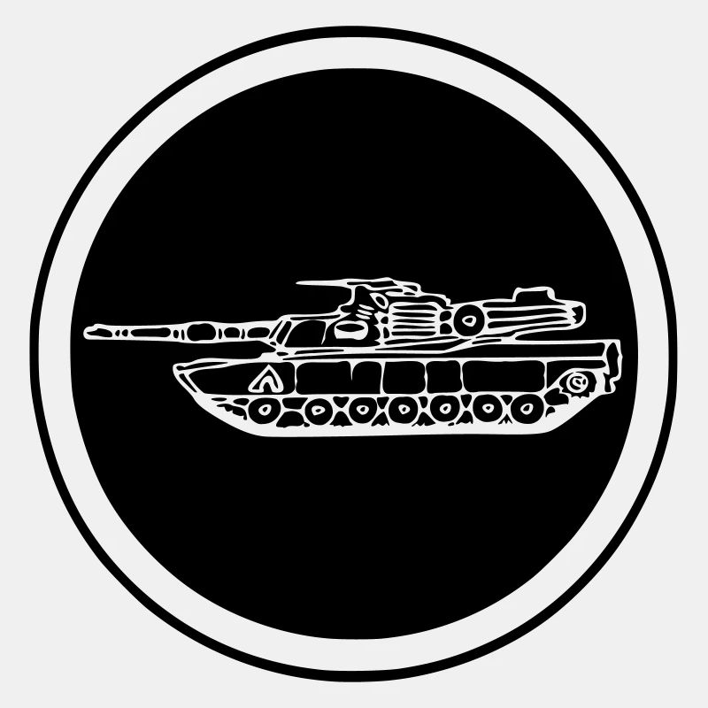 Tank M1 Abrams Circle
