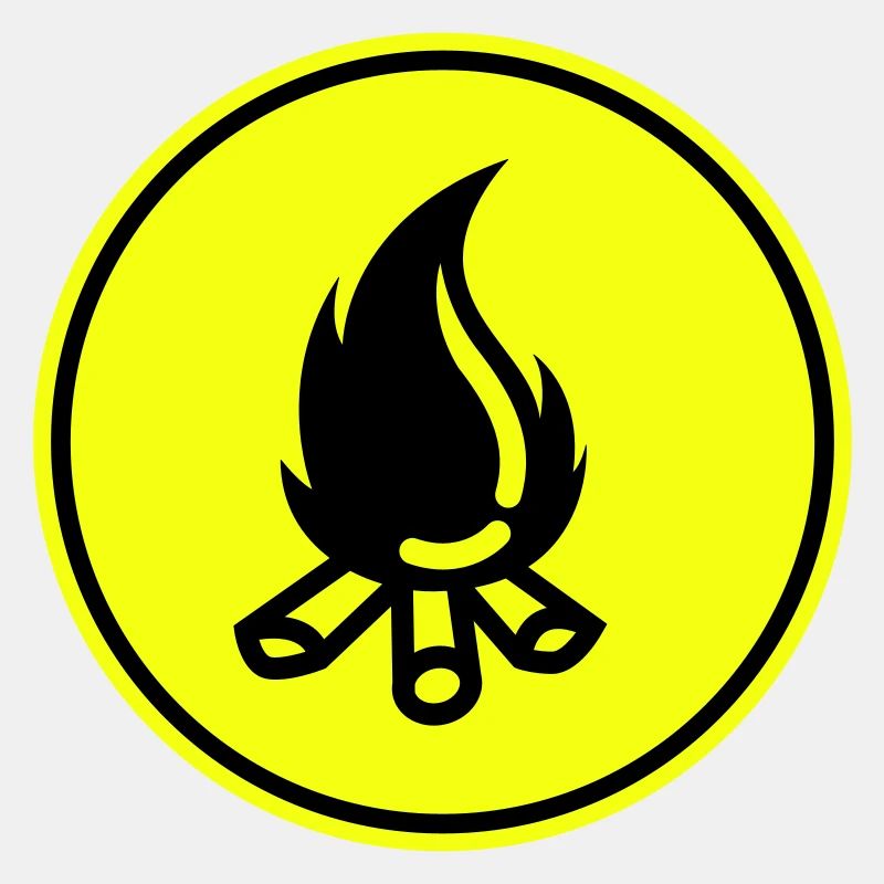 Symbole du feu de camp