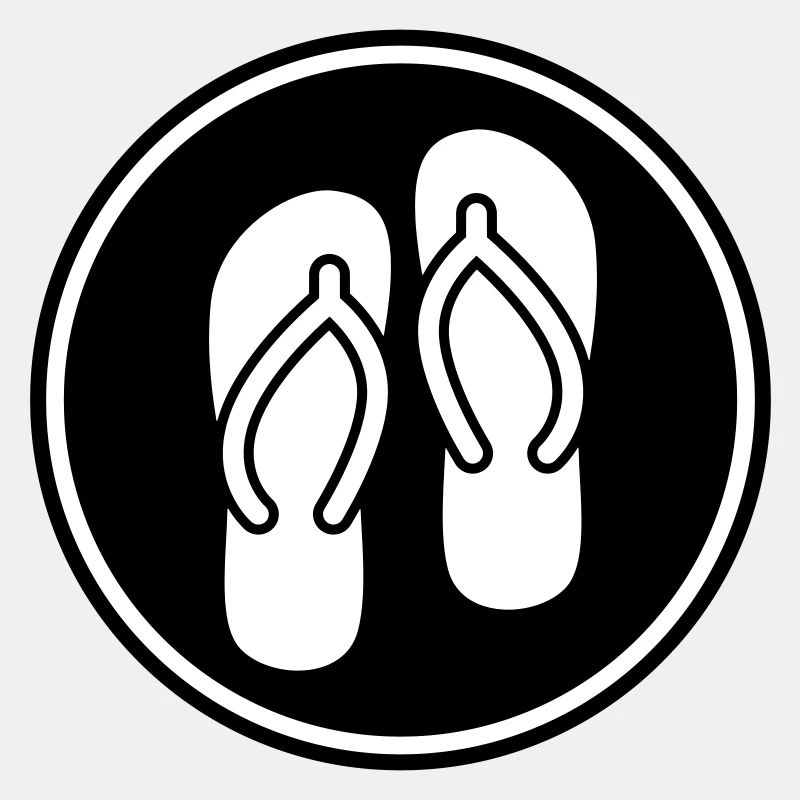 Flip-flops icon