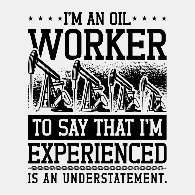 Ich Bin Ein Ölarbeiter Ölfeldarbeiter Roughneck
