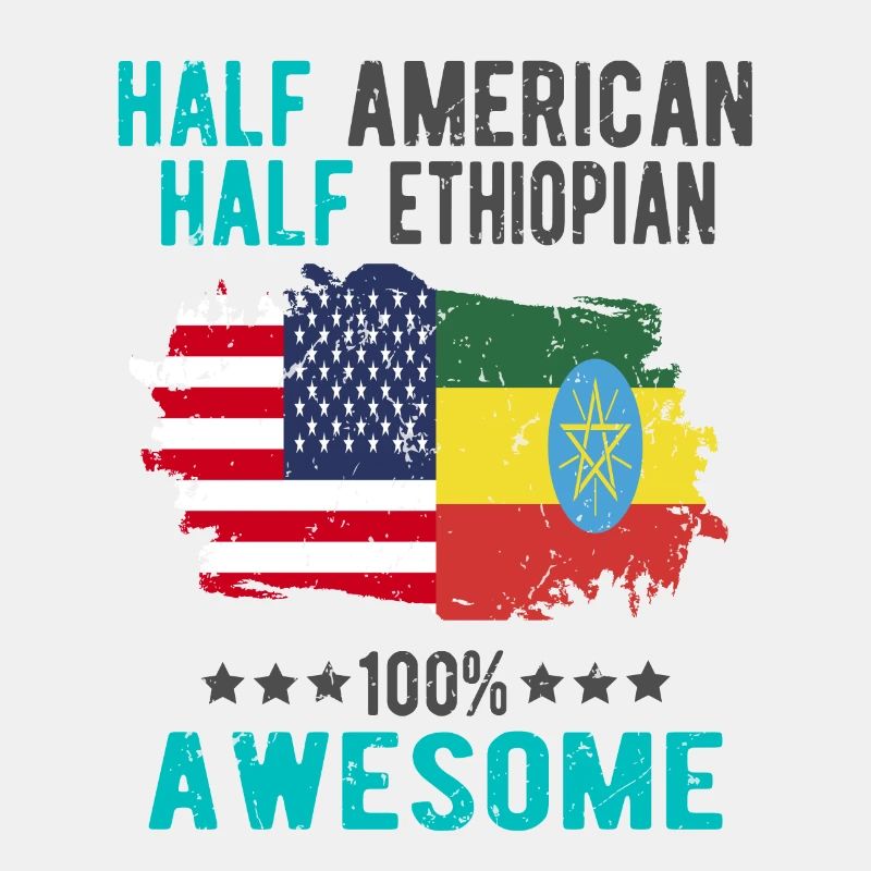 Halb Amerikaner Halb Äthiopier