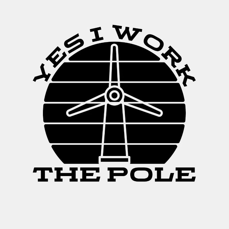 Yes I Work The Retro Windmill Turbine Technician
