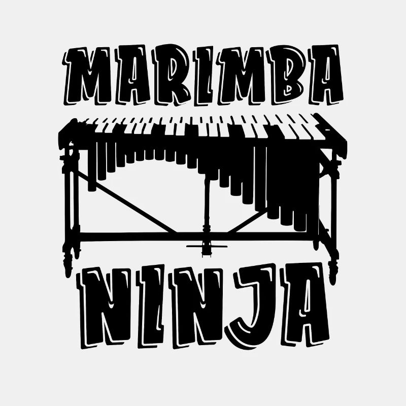 Marimba Ninja Percussion Instrument Marimba Player