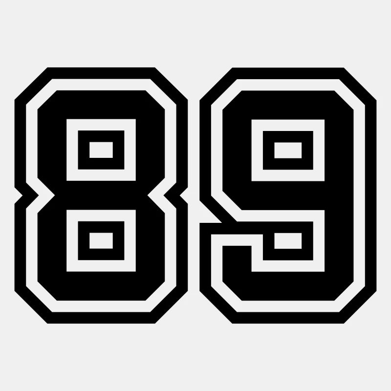 89 Zahl Symbol