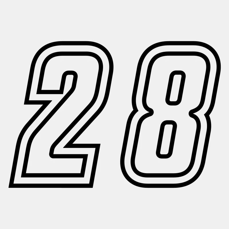28 Numéro de numéro