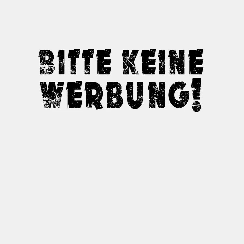 Bitte keine Werbung