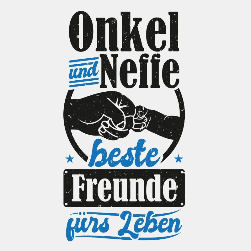 Onkel Neffe beste Freunde Geschenk Vatertag